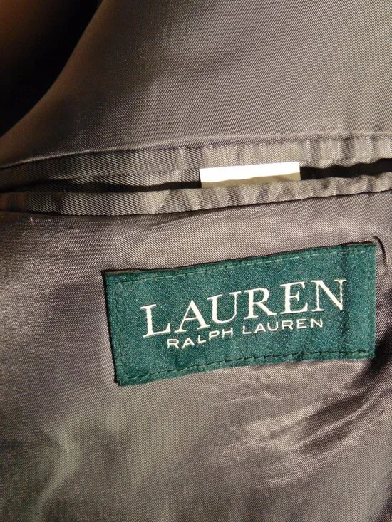 Lauren Ralph Lauren Gray Blazer 48R Classic Sport Coat - Picture 2 of 4